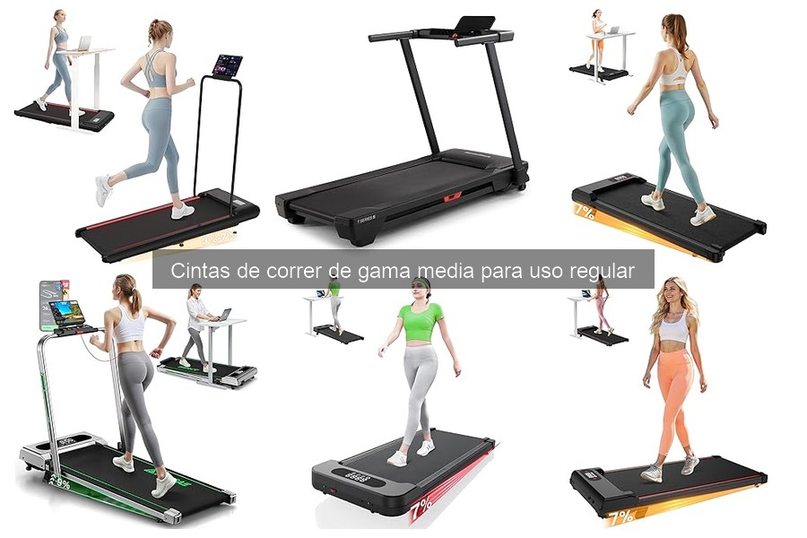 Mantenimiento y Cuidado de Cintas de Correr de Gama Media