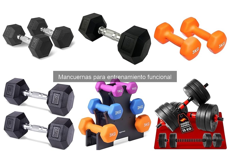 Mantenimiento y cuidado de mancuernas funcionales en casa
