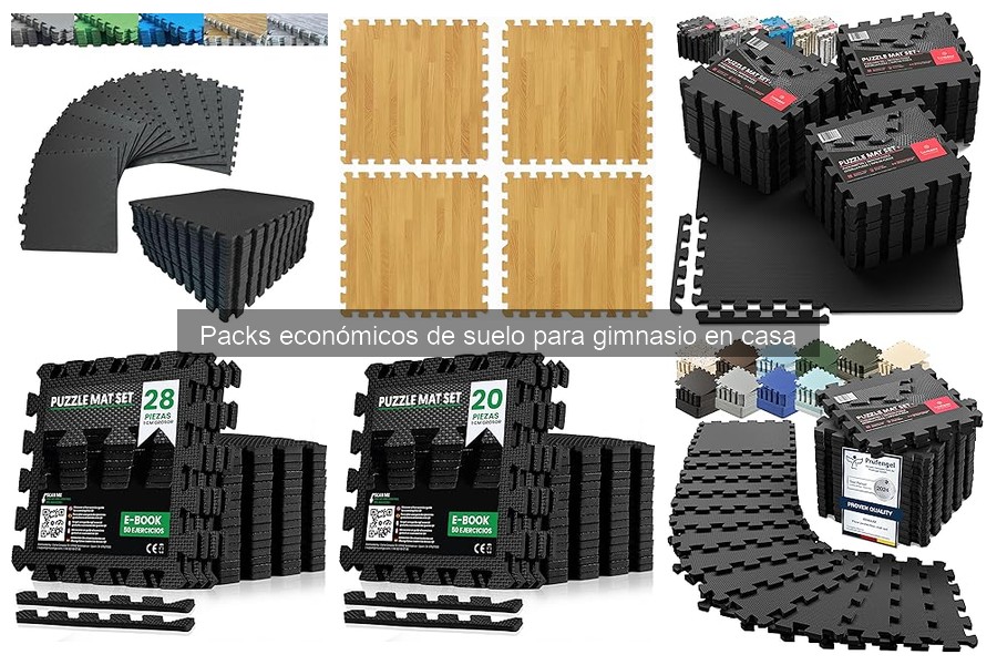 Mantenimiento y limpieza de suelos de gimnasio en casa