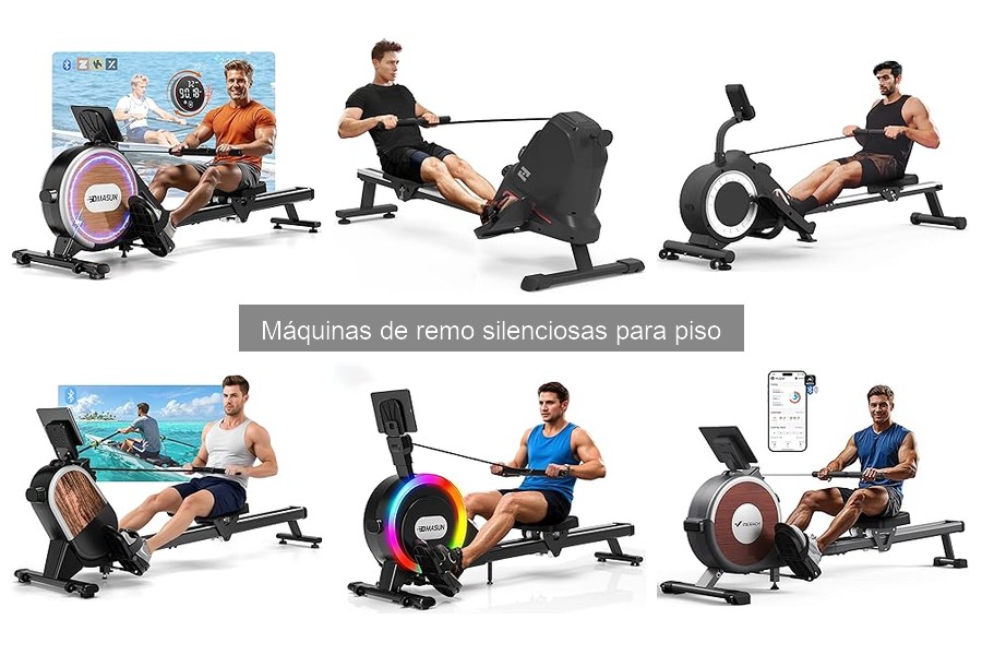 Maxima tu entrenamiento con máquinas de remo silenciosas