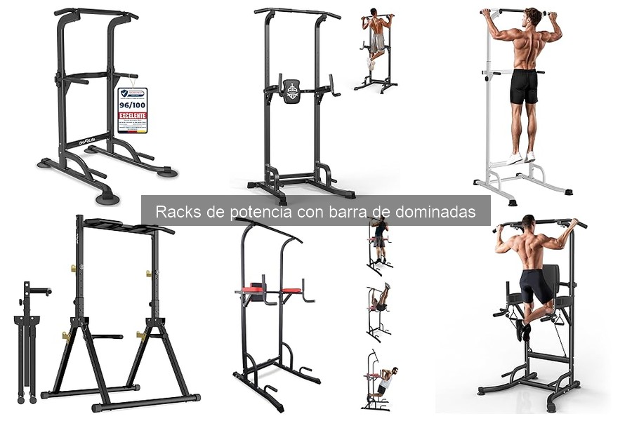 Mejor rack de potencia con barra de dominadas para principiantes