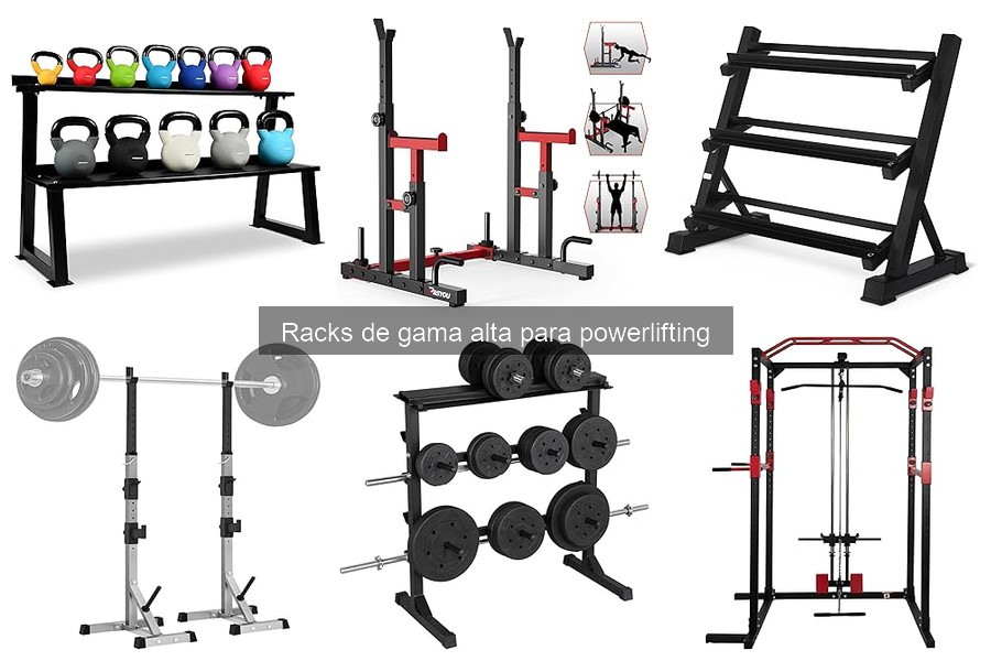 Mejora tu Rendimiento en Powerlifting con un Rack de Gama Alta