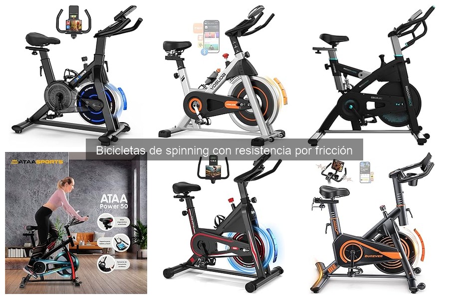 Mejores accesorios para bicicletas de spinning con fricción