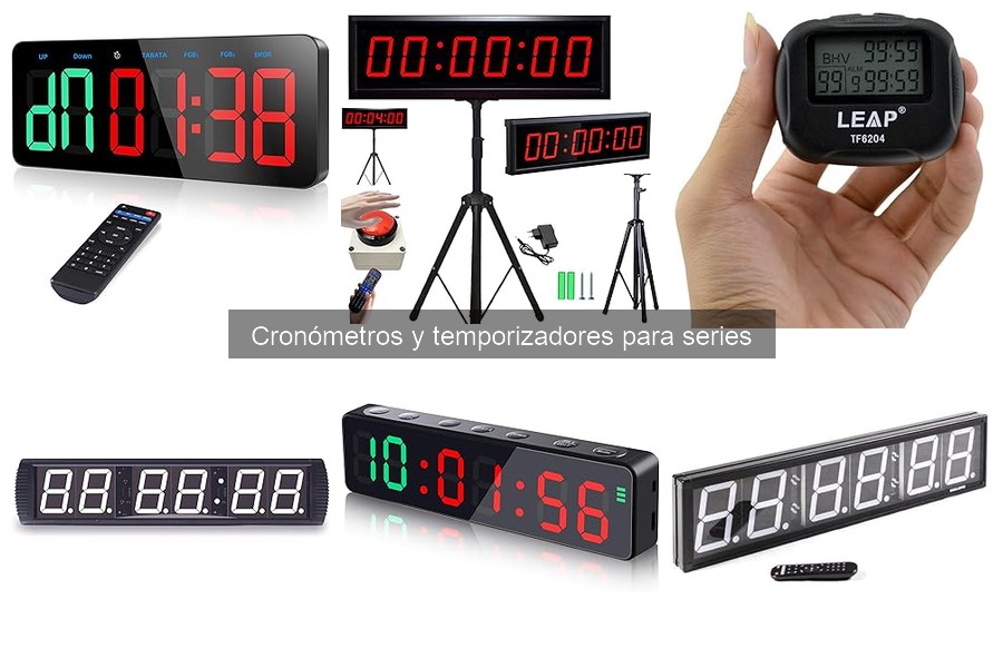 Mejores accesorios para cronómetros y temporizadores de entrenamiento