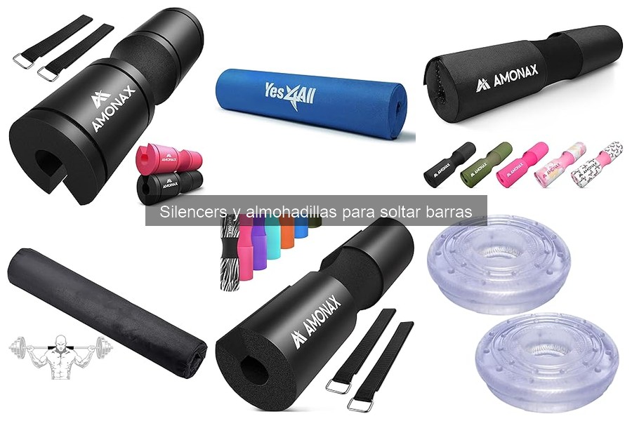 Mejores almohadillas para soltar barras según el tipo de piso