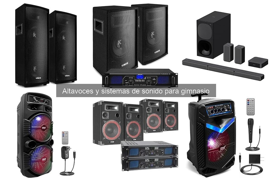 Mejores altavoces para tu gimnasio en casa: potencia y calidad