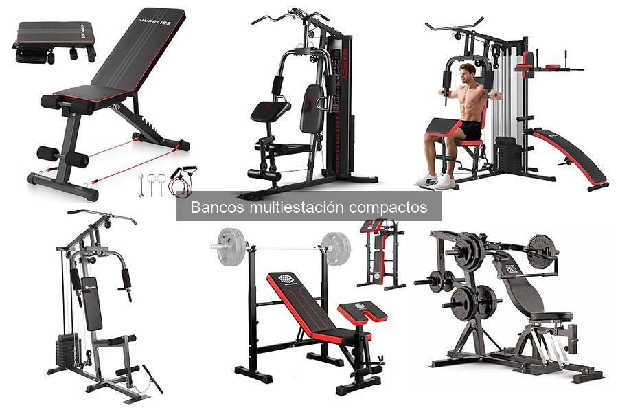Mejores bancos multiestación compactos: comparativa y precios