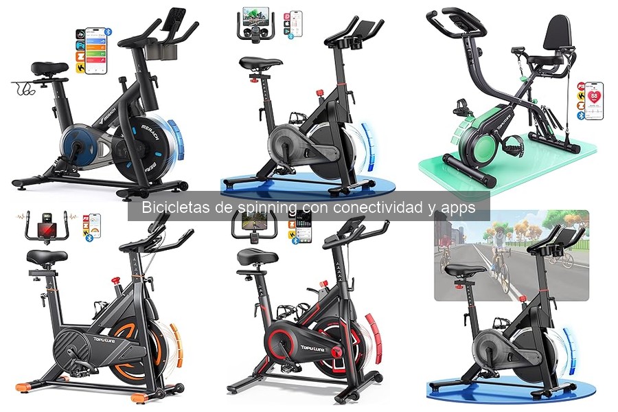 Mejores bicicletas de spinning con conectividad para principiantes