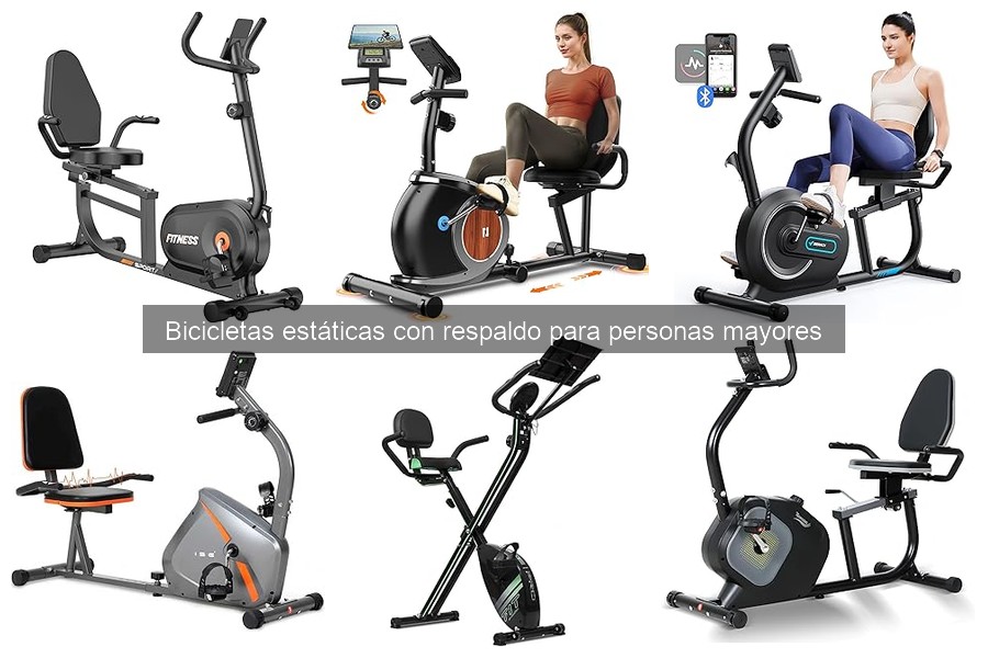 Mejores bicicletas estáticas con respaldo para mayores