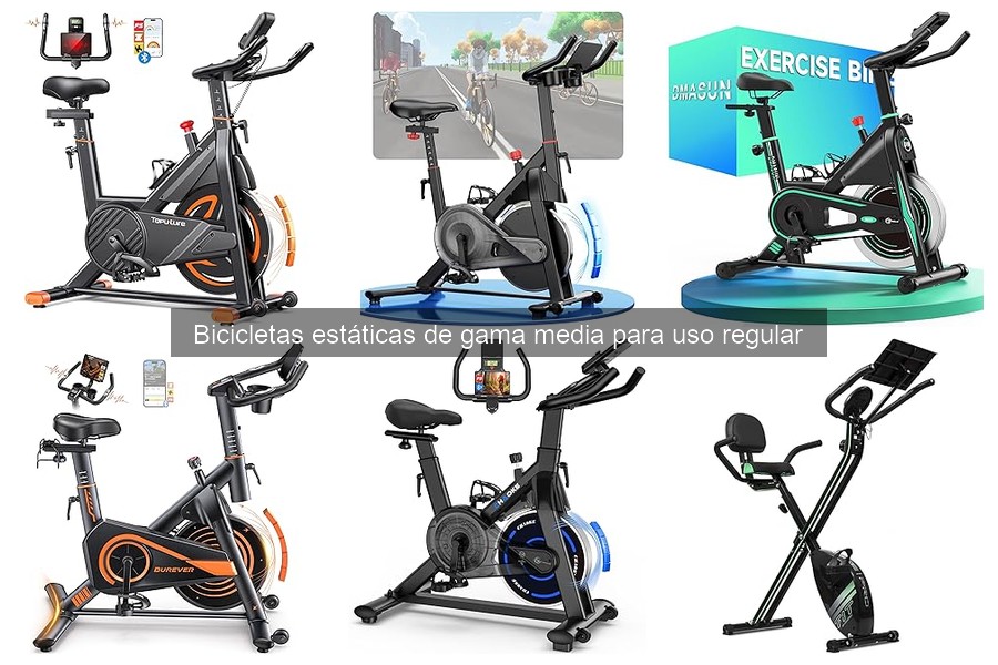 Mejores bicicletas estáticas de gama media para cardio en casa