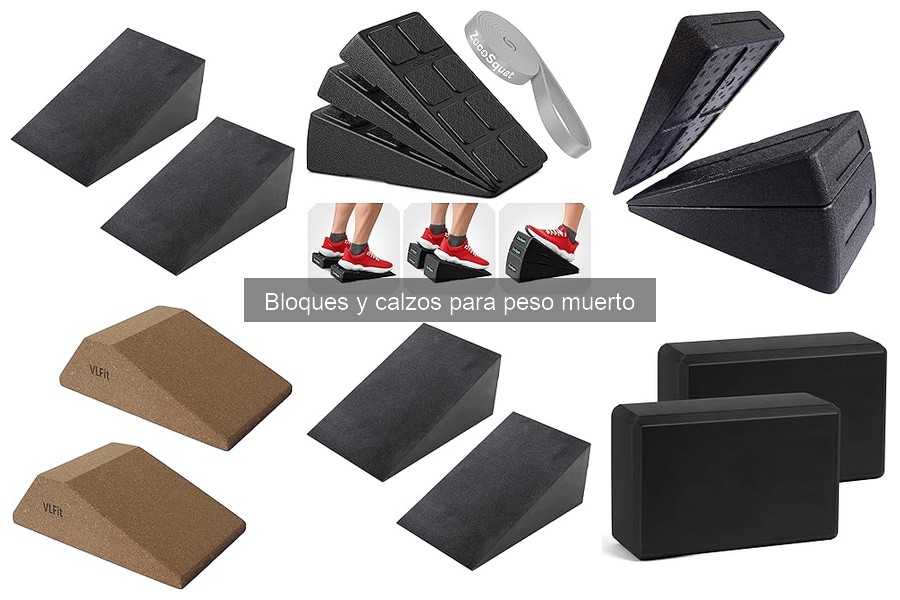 Mejores bloques y calzos para peso muerto: guía de selección