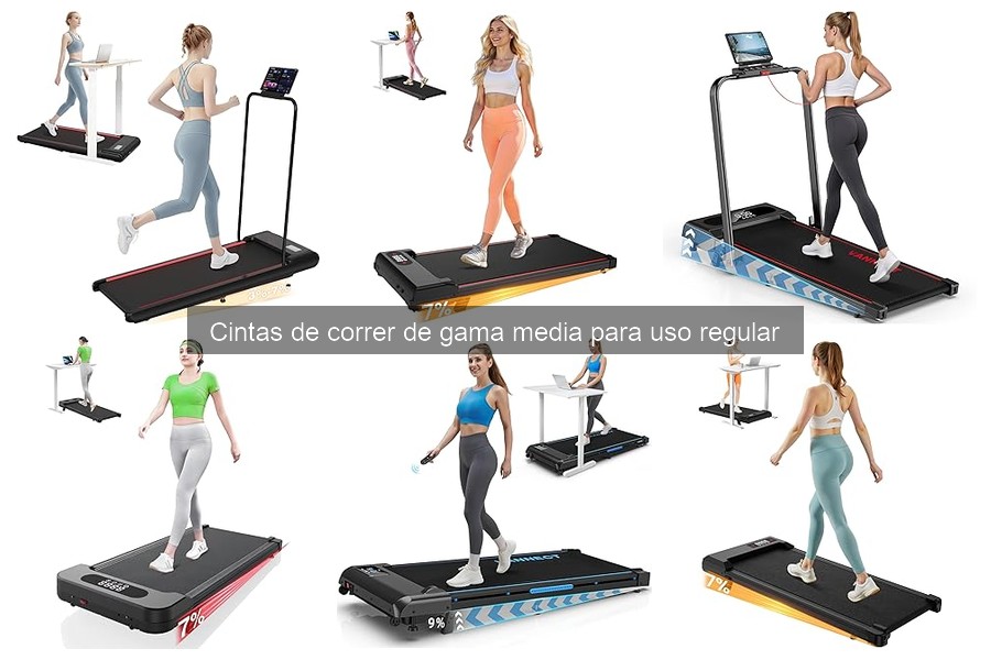 Mejores cintas de correr de gama media para comprar en casa
