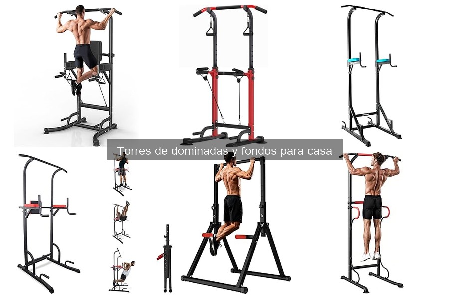 Mejores ejercicios para tonificar con torres de dominadas