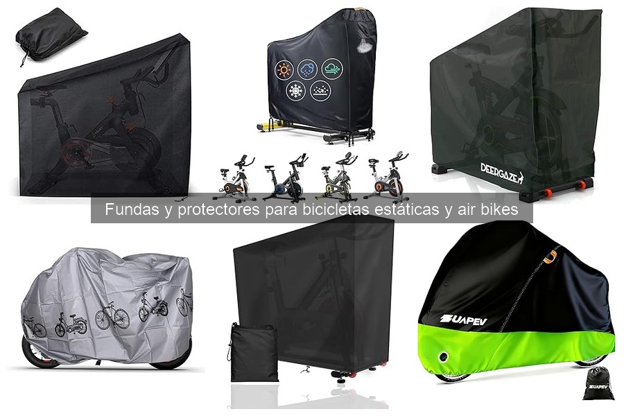 Mejores fundas para bicicletas estáticas en 2023: comparativa