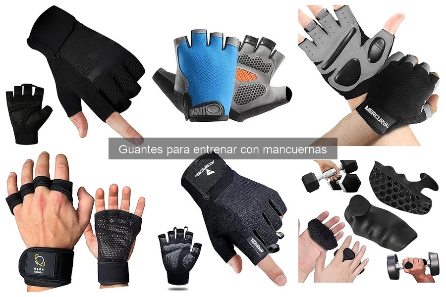 Mejores guantes para entrenar con mancuernas para principiantes