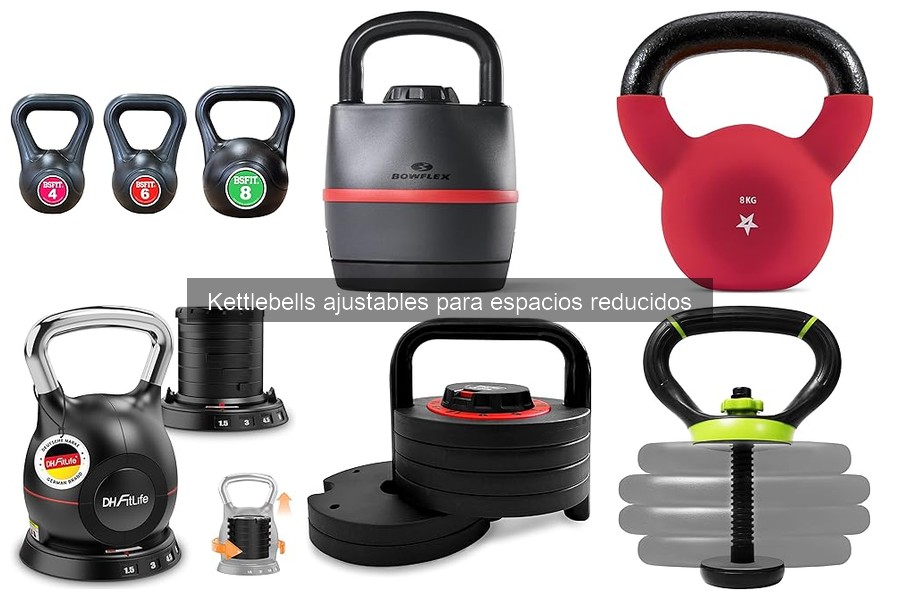 Mejores kettlebells ajustables para espacios reducidos