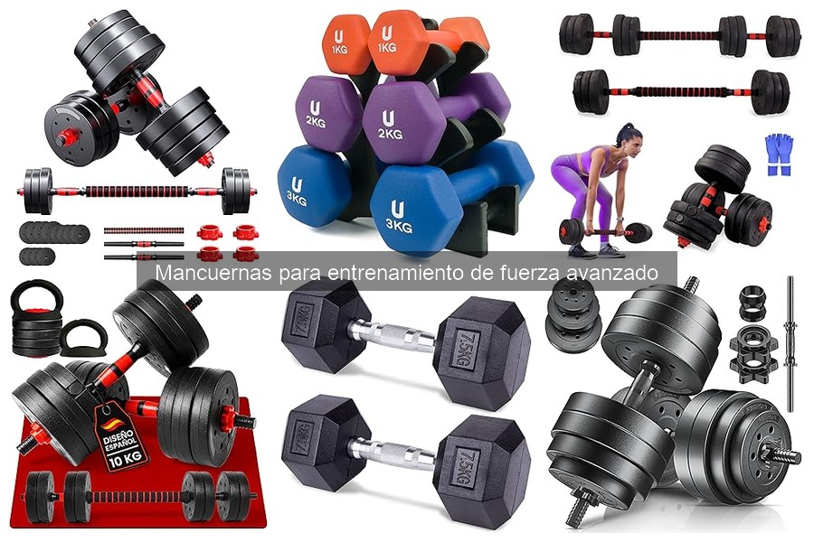 Mejores mancuernas para superseries en entrenamiento avanzado