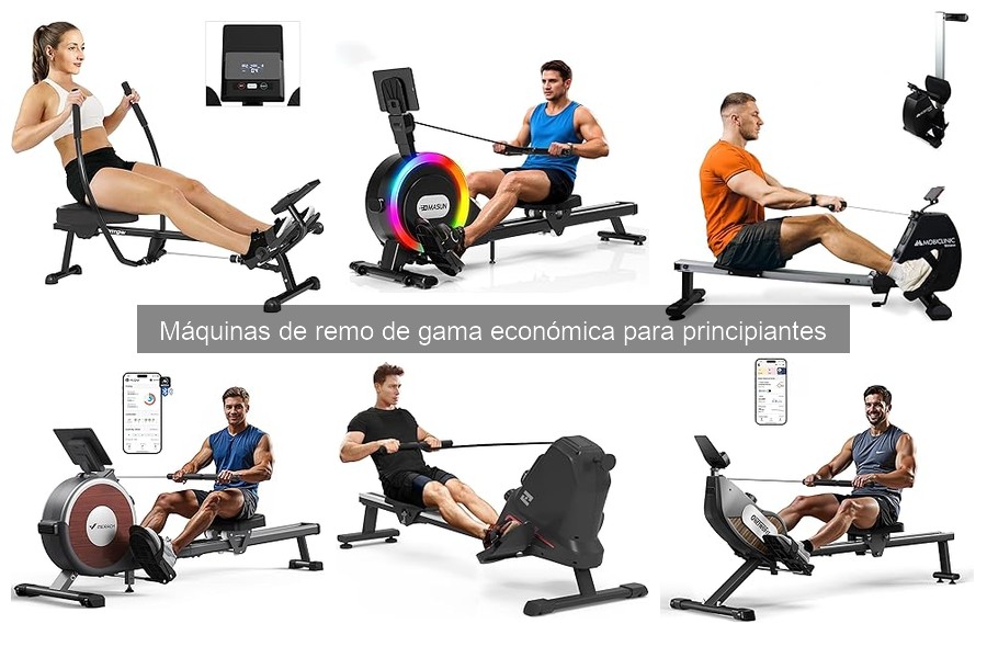 Mejores máquinas de remo económicas para principiantes