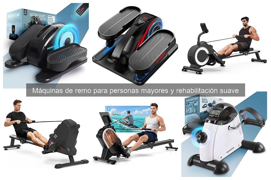 Mejores máquinas de remo para personas mayores en 2023