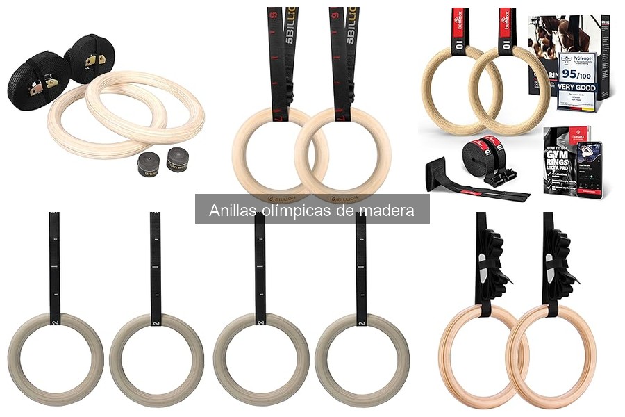 Mejores marcas de anillas olímpicas de madera comparativa