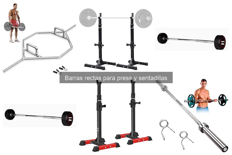 Mejores marcas de barras rectas para gimnasio en casa