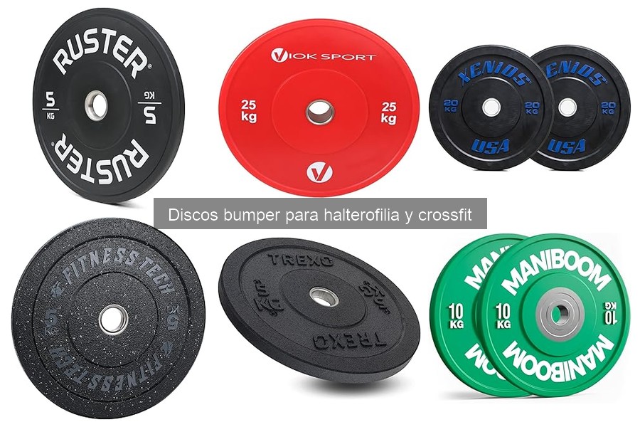 Mejores marcas de discos bumper recomendados por expertos