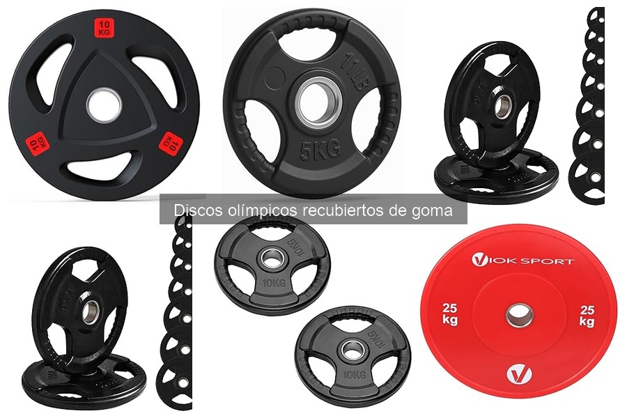 Mejores marcas de discos olímpicos recubiertos de goma 2023