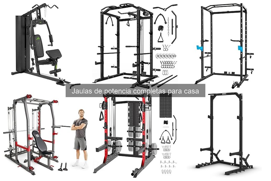 Mejores marcas de jaulas de potencia para entrenar en casa
