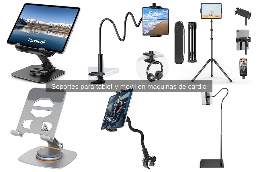 Mejores marcas de soportes para tablet y móvil en cardio