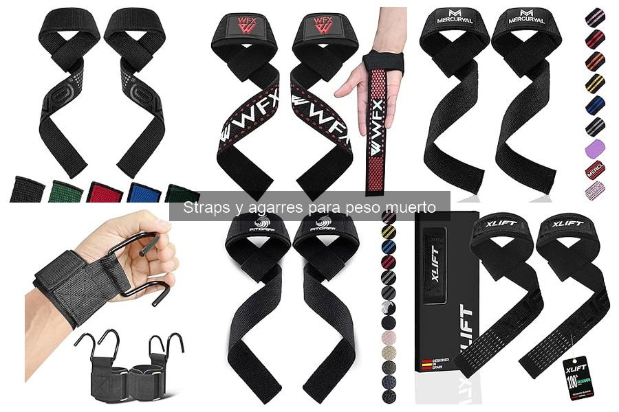 Mejores marcas de straps para peso muerto: reseñas y precios