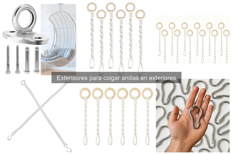 Mejores materiales para extensores de anillas exteriores