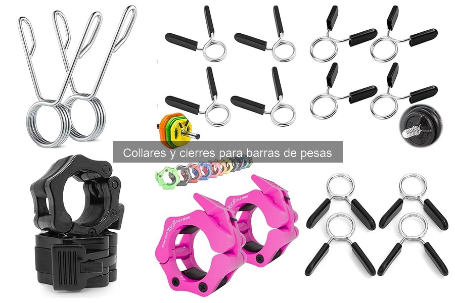 Mejores ofertas y precios de collares para barras de pesas