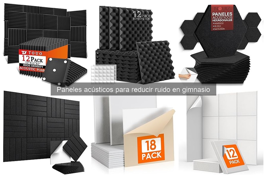 Mejores paneles acústicos para tu gimnasio en casa