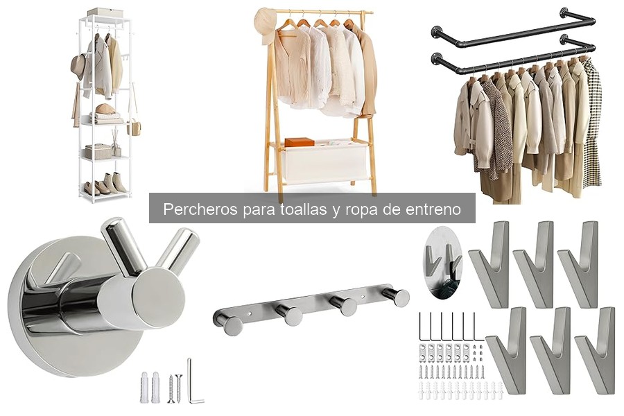 Mejores percheros para toallas y ropa de entrenamiento 2023