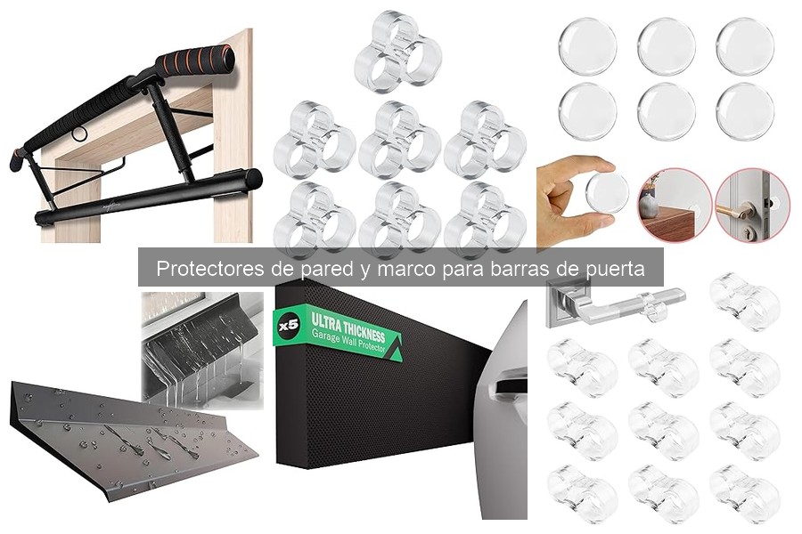 Mejores Protectores de Pared para Barras de Puerta