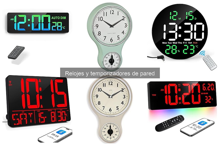 Mejores relojes y temporizadores de pared para tu gimnasio