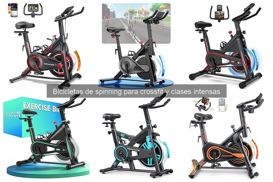 Mejores rutinas de ejercicio con bicicleta de spinning