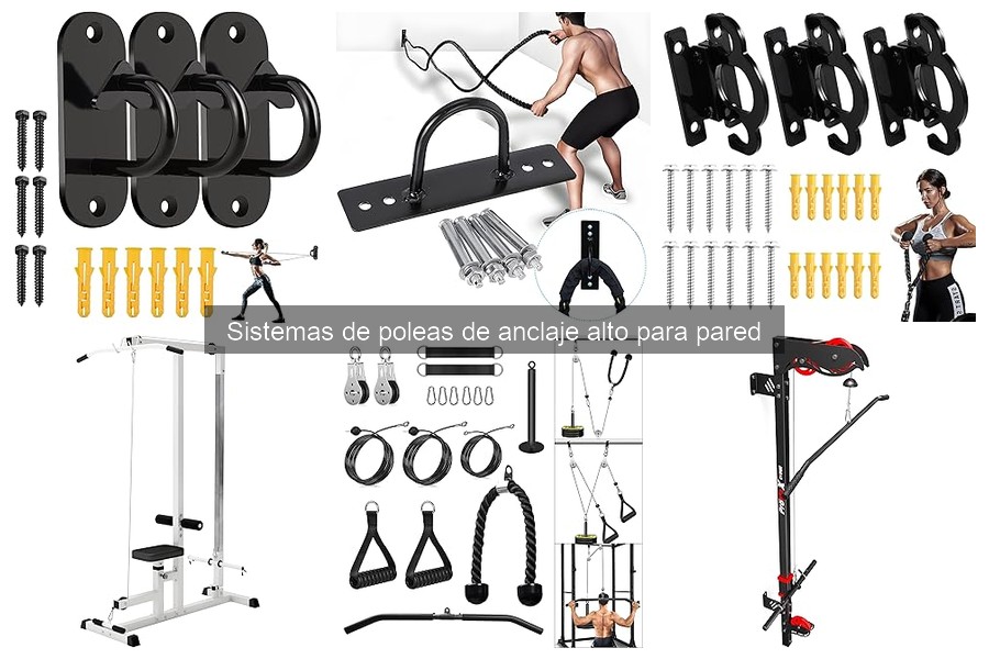 Mejores sistemas de poleas de anclaje alto para pared 2023