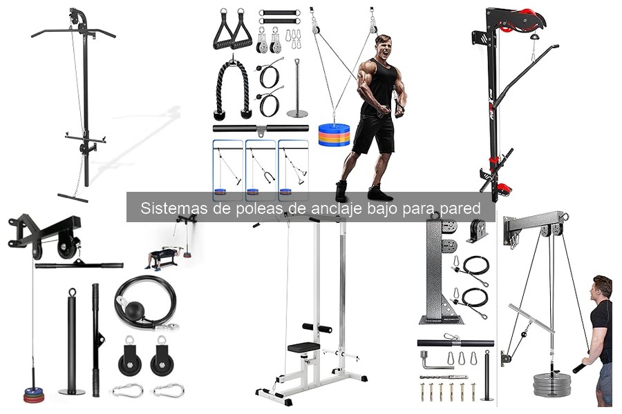 Mejores sistemas de poleas de anclaje bajo para principiantes