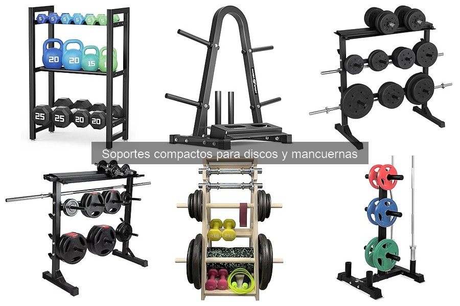 Mejores Soportes Compactos para Discos y Mancuernas: Opiniones
