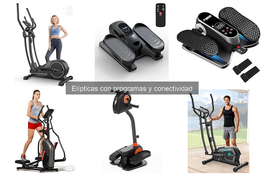 Ofertas y precios de elípticas con programas y conectividad