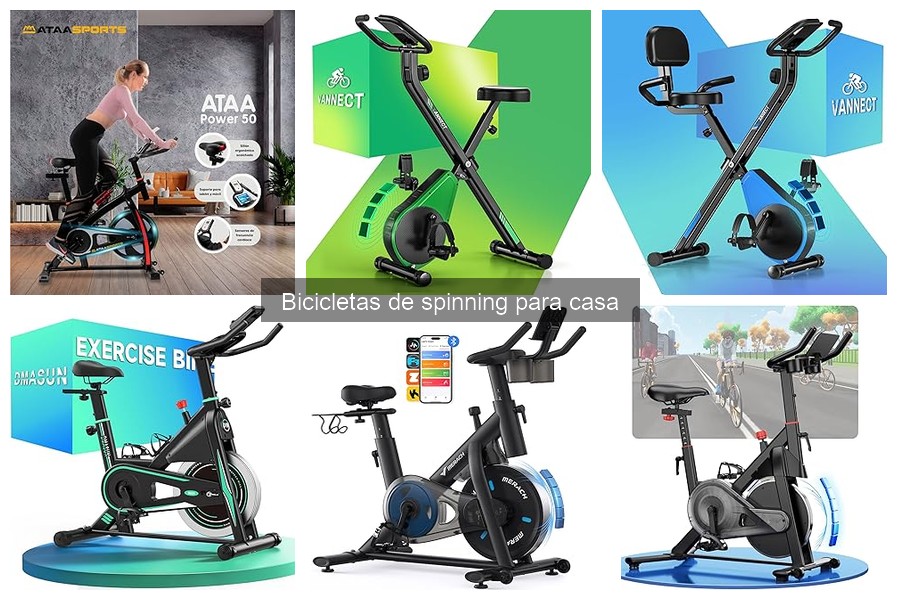 Opiniones de bicicletas de spinning: CHAOKE, DMASUN y ATAA