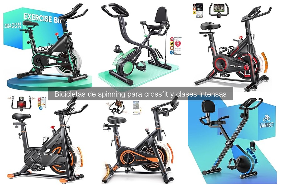 Opiniones de bicicletas de spinning: DMASUN, CHAOKE y VANNECT