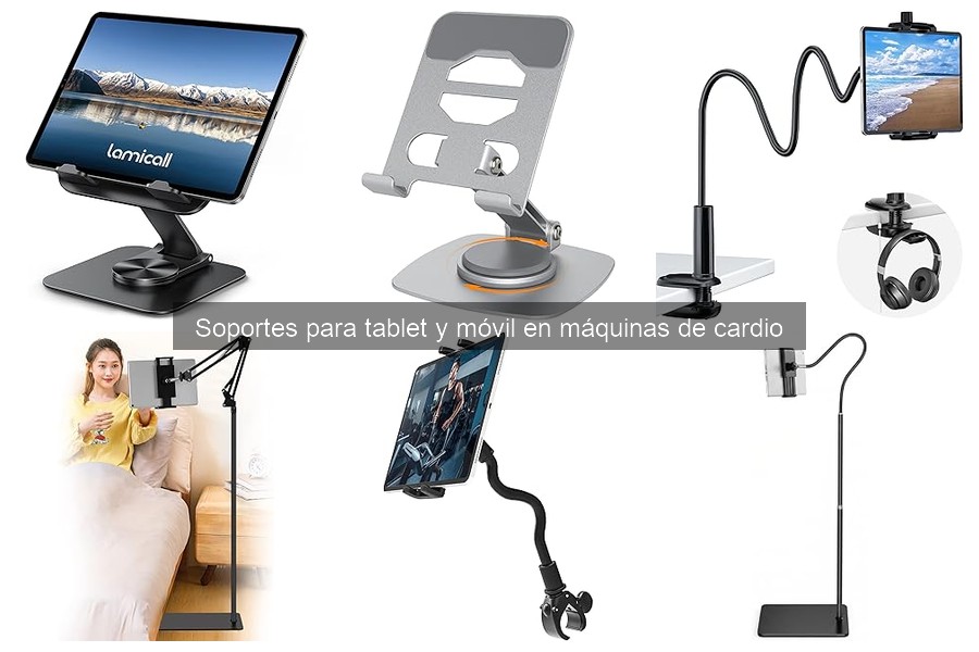 Opiniones de usuarios sobre soportes para tablet en máquinas de cardio
