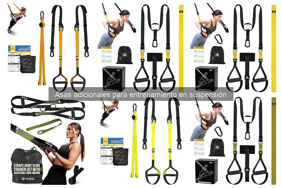 Opiniones sobre Asas Adicionales para Entrenamiento en Suspensión