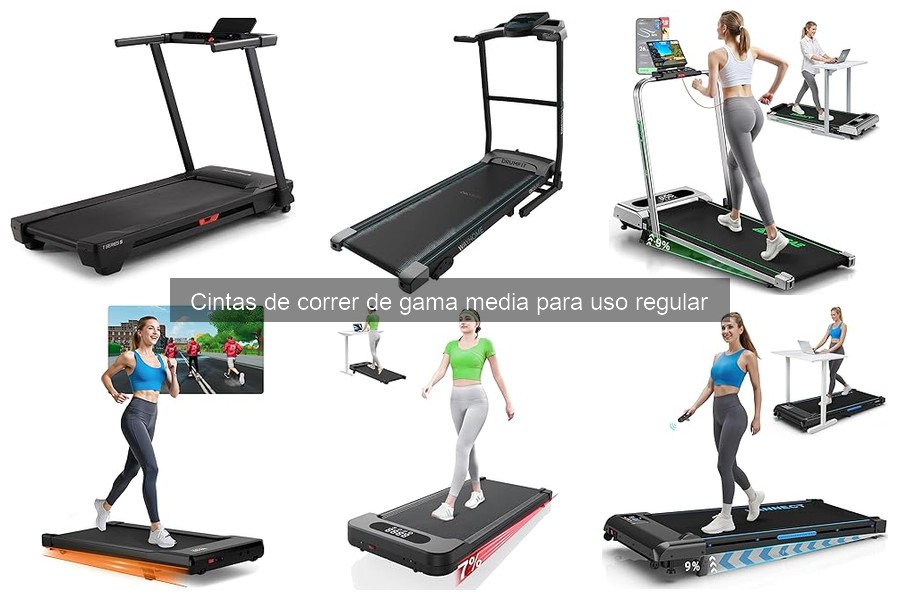 Opiniones sobre cintas de correr de gama media para uso regular