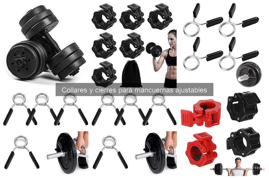 Opiniones sobre collares y cierres para mancuernas ajustables