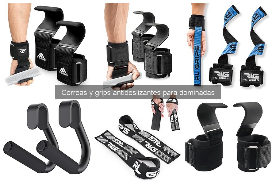 Opiniones sobre correas y grips antideslizantes para dominadas