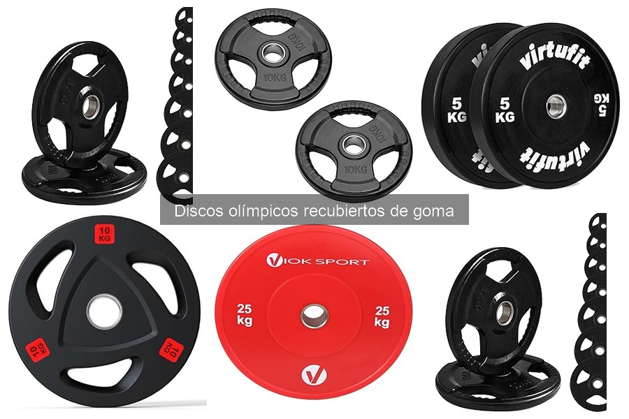 Opiniones sobre discos olímpicos recubiertos de goma