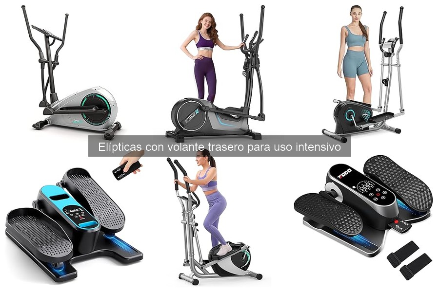 Opiniones sobre elípticas con volante trasero para uso intensivo